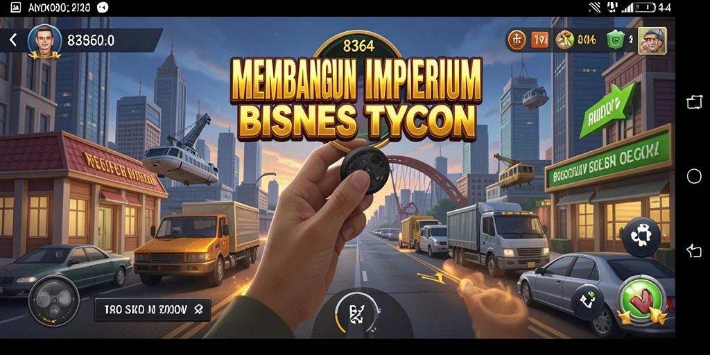 Gameplay 8364 menunjukkan bagaimana membangun bisnis Tycoon yang sukses.