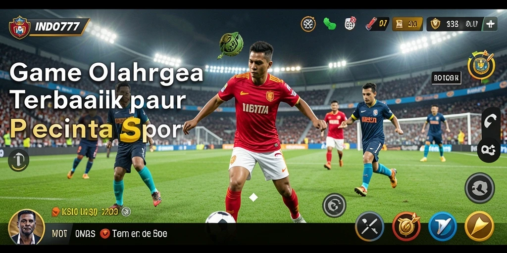 Tampilan gameplay sports yang mendebarkan dalam INDO777.