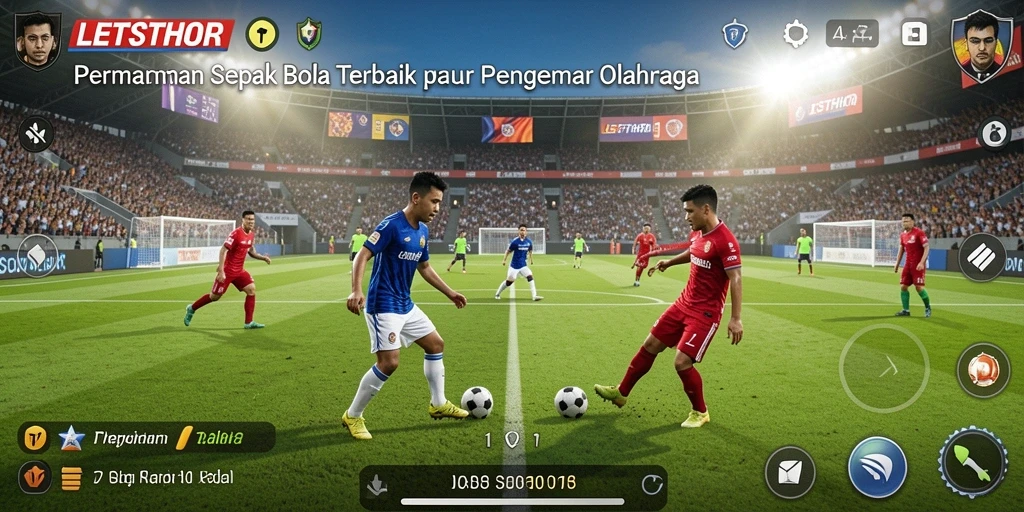 Tampilan gameplay LETSTHOR yang mendebarkan dan grafis memukau.