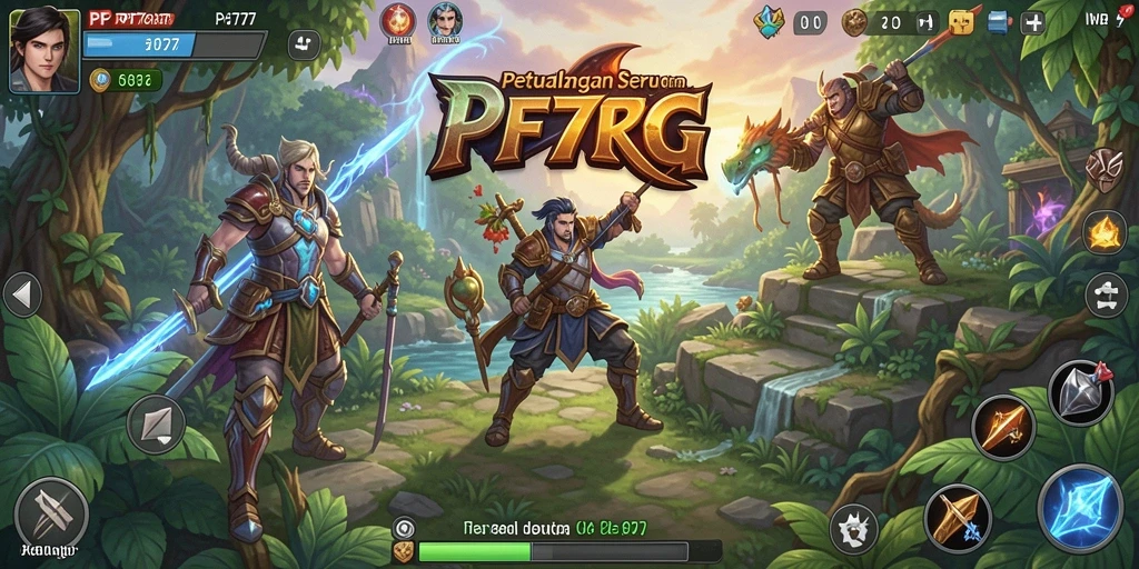 Tangkapan layar gameplay PF777 dengan aksi seru dan petualangan menarik.