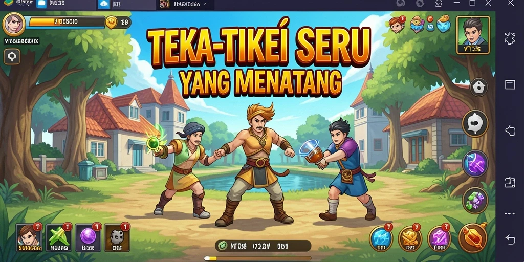 Gameplay menarik dengan variasi teka-teki seru di VT38.